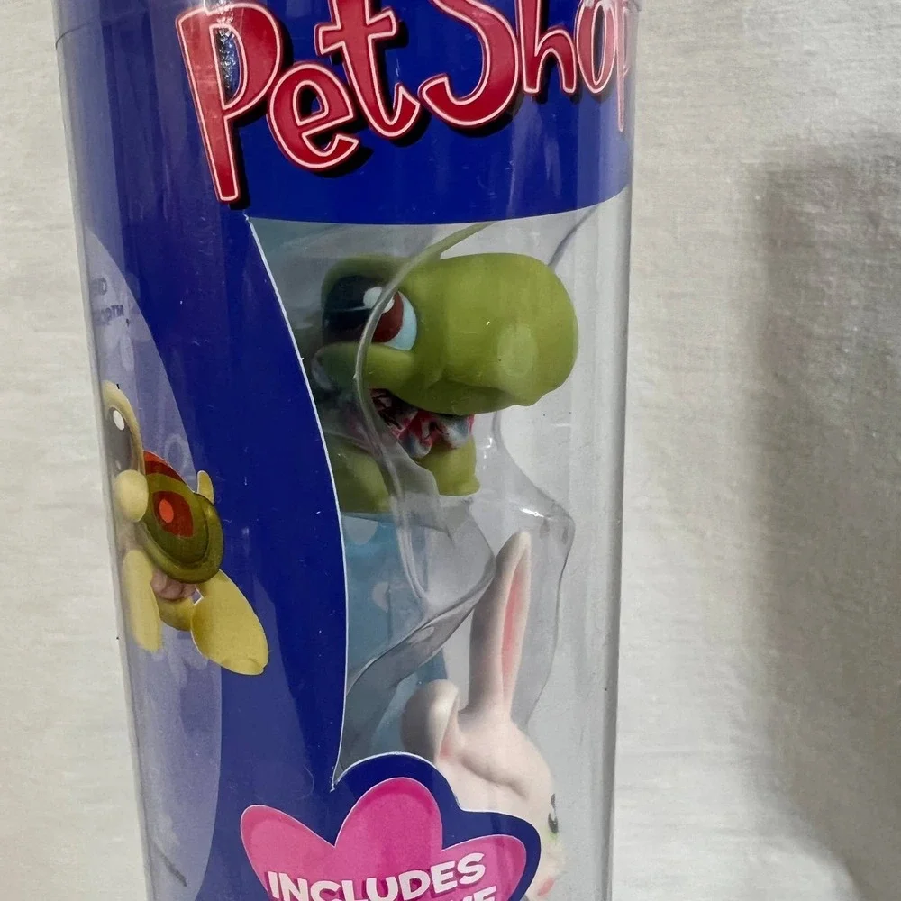 LPS 2004 Littlest Pet Shop Spring Tube Bunny 3 Turtle 8 Jack Russell Terrier 40‎